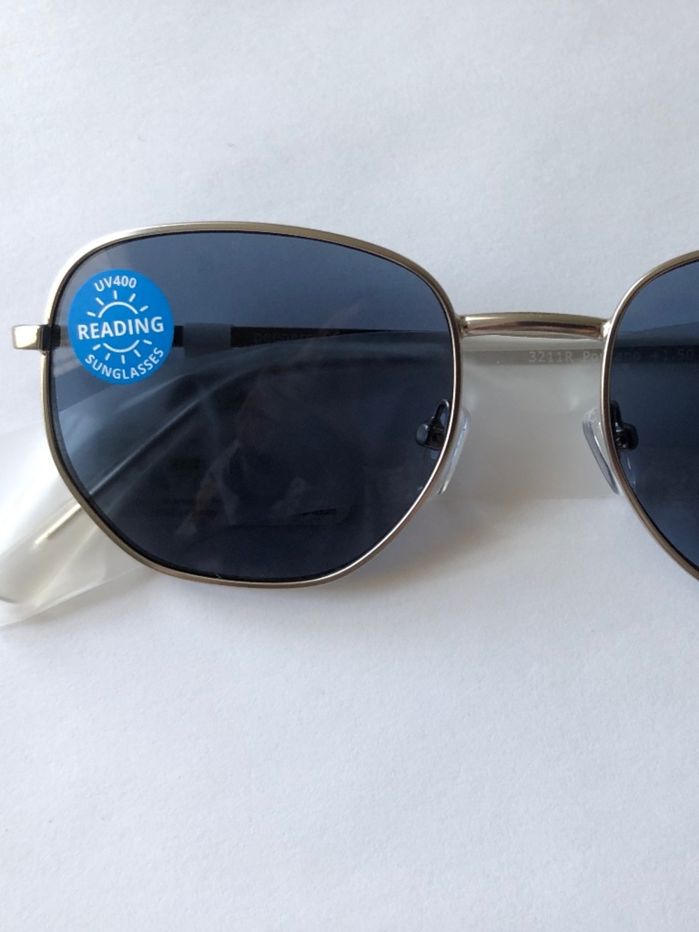 New Peepers Positano Silver Aviator‎ Reader Sunglasses +1.50